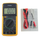 DT-9208A Digital Multimeter Voltmeter Amp Ohm Hz AC/DC Temperature Hertz Tester