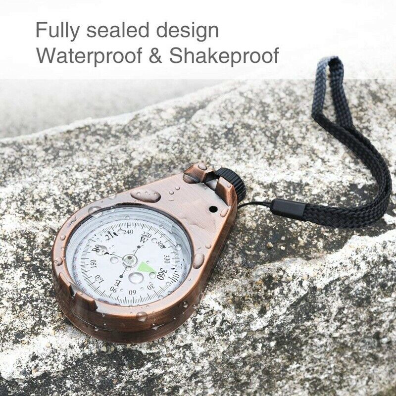 Compass Classic Accurate Waterproof Shakeproof for Hiking Camping Motoring