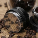 53mm Coffee Distributor Taper Dual Head Coffee Leveler Espresso Hand Taper A