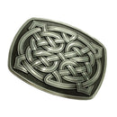 Novelty Classic Rectangle Celtic Pattern Belt Buckle Western Cowboy Rodeo