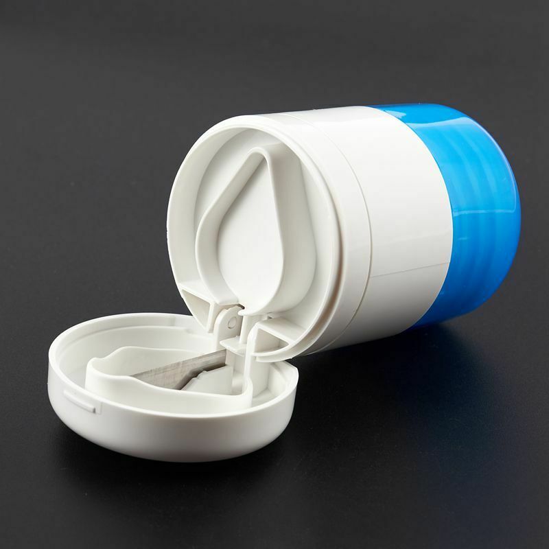 2-in-1 function Round Pill Cutter Crusher Powder Tablet Medicine Tablets Cu V2F4