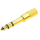 Audio jack converter adapter stereo jack for 6.5mm male to 3.5mm Female ele O5K3