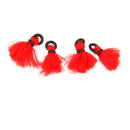 Lot Of 4 Pcs. Red Nylon Strike Indicators Floats Accessories