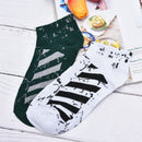 men gravel Comfo rtable Cotton Sock Slippers Short Ankle So~S3B Kw
