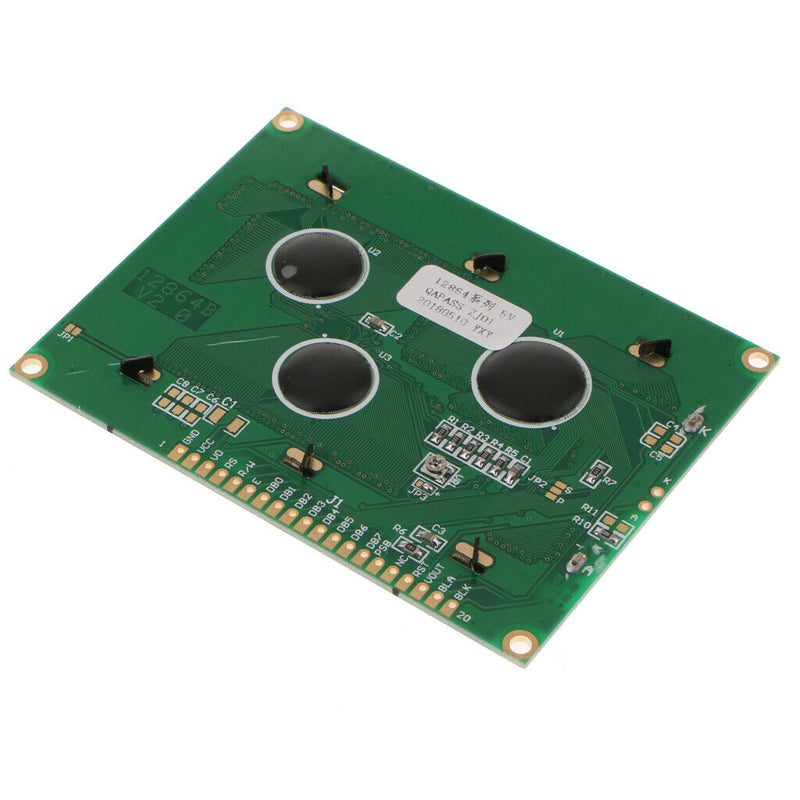 1pcs 128x64 5V Blue Backlight LCD Display Screen Controller Module 93x70 x 13mm