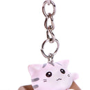 Cartoon Cute Cat Pendant Keychains Metal Key Rings Women Bag Car Key Chain Gi BX