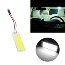 12V 36SMD White LED COB Car Interior Panel Dome Light Festoon Lamp Bulb