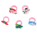 Rings for kids birthday party offers gifts multi-colored animal bracelet  gi^SE