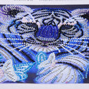 5D DIY Special Shaped Diamond Painting Tiger Animal Cross Stitch Embroidery