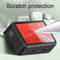 1 Set Tempered Glass Film Dual Screen + Lens Protector White For Go-pro 8 C F5F6