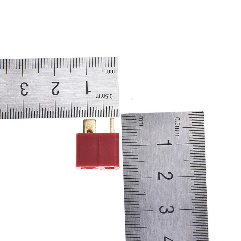 10pairs/20pcs t plug male & female deans connectors style for rc lipo battery FT