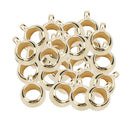200 Pendant Clasps Connectors Bail Beads DIY European Charm Bracelet Jewelry