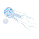 Simulation Artificial Jellyfish Glowing Aquarium Fish Tank Decor(Blue)