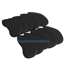 10Pcs Durable Neoprene Golf Head Cover Club Iron Putter Head Protector Set Black