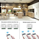 2 Gang DIY WiFi Smart 2 Way Light LED Dimmer Module Switch Smart Life/Tuya  C6K1