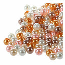 200PCS 5MM Bright Pears Spacer Loose Beads Jewelry Making multicolor D2M4