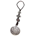 Tibetan Shamans Buddhism Copper Mirror Amulet Pendant Necklace Car Hanging L