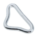 120x Silvery Triangle Rings Buckle V-rings for Trampoline Accessories Repair