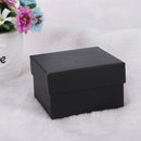 Square Watch Box Jewelry Holder Display Storage Organizer Case Box+Sponge Pad