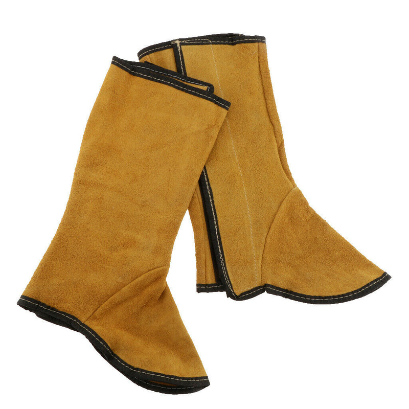 Artificial Leather Leg warmer Weld Heat insulation Protection Yellow