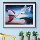 5D DIY Full Drill Diamond Painting Fox Embroidery Mosaic Craft Kits Decor
