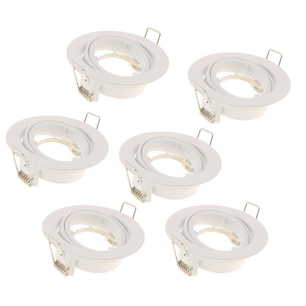 6-Pack MR16 / GU10 Ceiling Downlight LED Replacement Light Holder Bracket