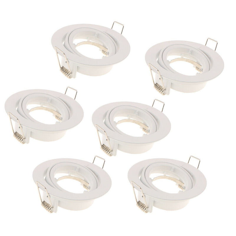 6-Pack MR16 / GU10 Ceiling Downlight LED Replacement Light Holder Bracket