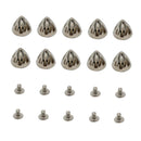 10 Sets  Head Rivets Studs Punk Style Spike Decor Leather Craft Decor