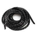 12mm Black spiral Wrapping Cable casing Cable Sleeves Winding pipe wrapping