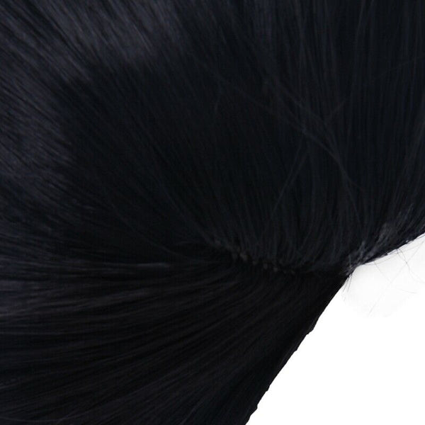 Europe And America Ladies Wig Black Short Straight Hair Split Bobo Wave Hea V8L1