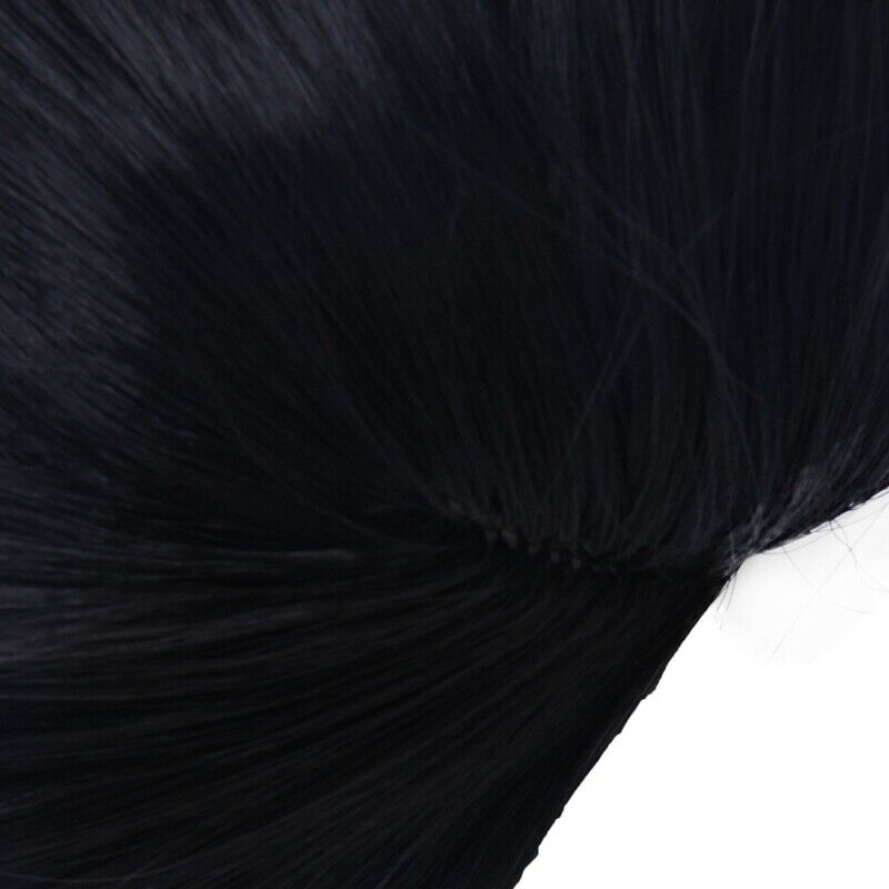 Europe And America Ladies Wig Black Short Straight Hair Split Bobo Wave Hea V8L1