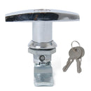 2 Set T-Handle Garage Door Lock 77mm lock handle garage door latch