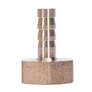 5 pieces 8mm hose barb 1/2 inch PT thread brass connector coupler D2A9