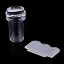 2 in1 Nail Art Stamping Plates Nail Seal Manicure Printer Acrylic Transparent LJ