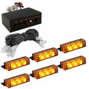 Amber 18LED Emergency Vehicle Flash Flash Front Grill Truck Yellow Usef LJZ