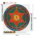 5D DIY Full Drill Diamond Painting Cross Stitch Embroidery Kit (Mandala03)