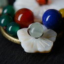 National Style Fashion Hand-Knitted Anklet Female Models Shell Flower Dongl
