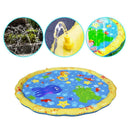 1m PVC Water Spray Pad Inflatable Water Sprinkling Mat Beach Sand Toys