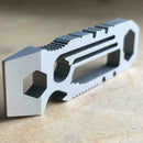 6 In 1 Edc Gadget Outdoor Camping Keychain Supplies Bottle Opener Multi-Fun