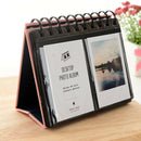 68-Pocket Desk Calendar Album for Fuji Instant Mini 8 9 70 50s Film Pink
