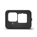 Silicone Camera Protective Case Lens Cap Set for GoPro Hero 9 Hero9 (Black)