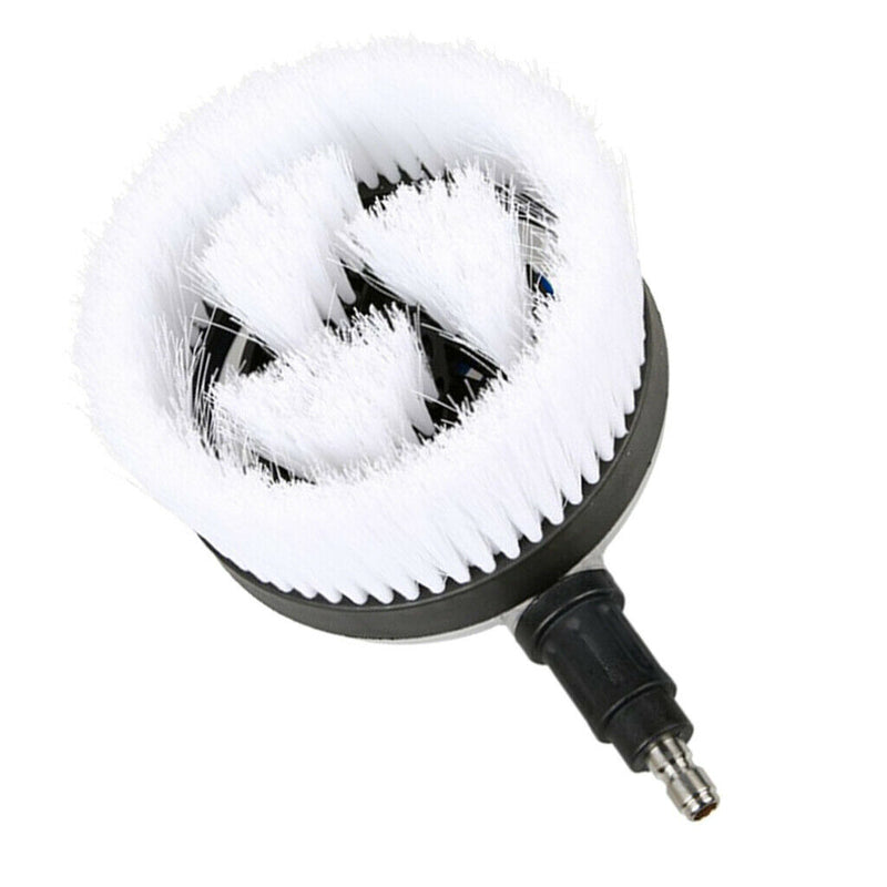 Hydraulic Levels Auto Plastic Head Car Rotating Wash Brush Cleaning Mop White