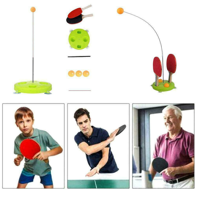 Table Tennis Trainer Equipment Rebound Robot Rebound Fixed in/outdoor V5E8