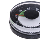 Diameter 27mm plastic thermometer circular thermograph fahrenheit indoor-outdoor