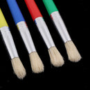 5 Pcs Paint Cups with Lids No Spill Paint Cups with Paint Brushes for Kids,