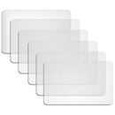 6 Pieces Plastic Placemats Table Mats Heat Resistant Placemats Dining Mats