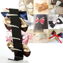Black Acrylic Shop Hair Clips Hairpin Barrette Jewelry Display Stand Holder