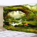 Hanging Tapestry Polyester Blanket Bedspread for Living Room 230 x 150cm