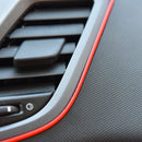 5M Car Decor Thread Indoor Auto Interior Accessories Red Clipping Threadã€NewOZ