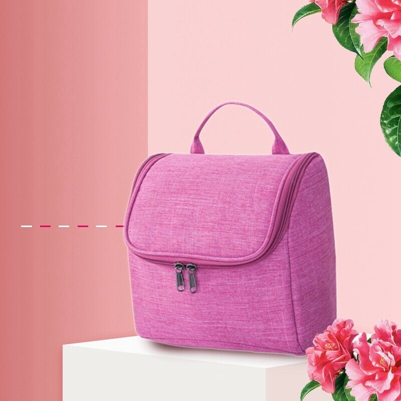 Men Women Portable Waterproof Toiletries Storage Bag Durable Zipper Cosmeti Q1P3